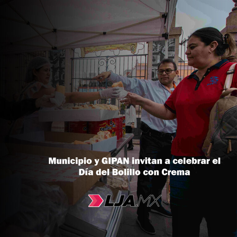 Municipio de Aguascalientes y GIPAN invitan a celebrar el Día del Bolillo con Crema