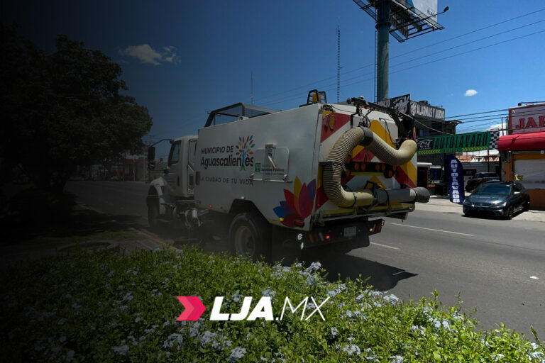 Municipio de Aguascalientes avanza con la mejora urbana en Avenida de la Convención