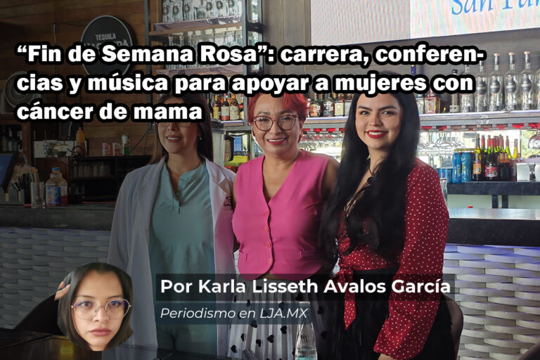 “Fin de Semana Rosa”: carrera, conferencias y música para apoyar a mujeres con cáncer de mama en Aguascalientes