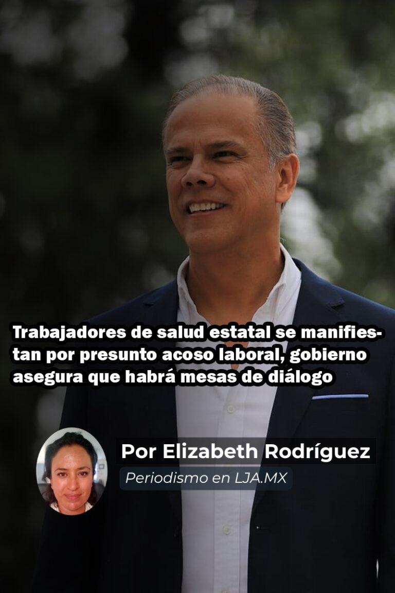 Trabajadores de salud estatal se manifiestan por presunto acoso laboral, gobierno asegura que habrá mesas de diálogo