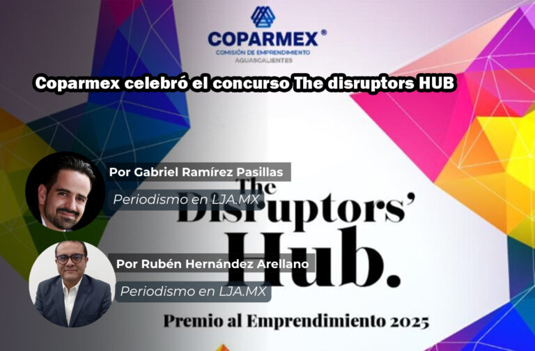 Coparmex celebró el concurso The disruptors HUB