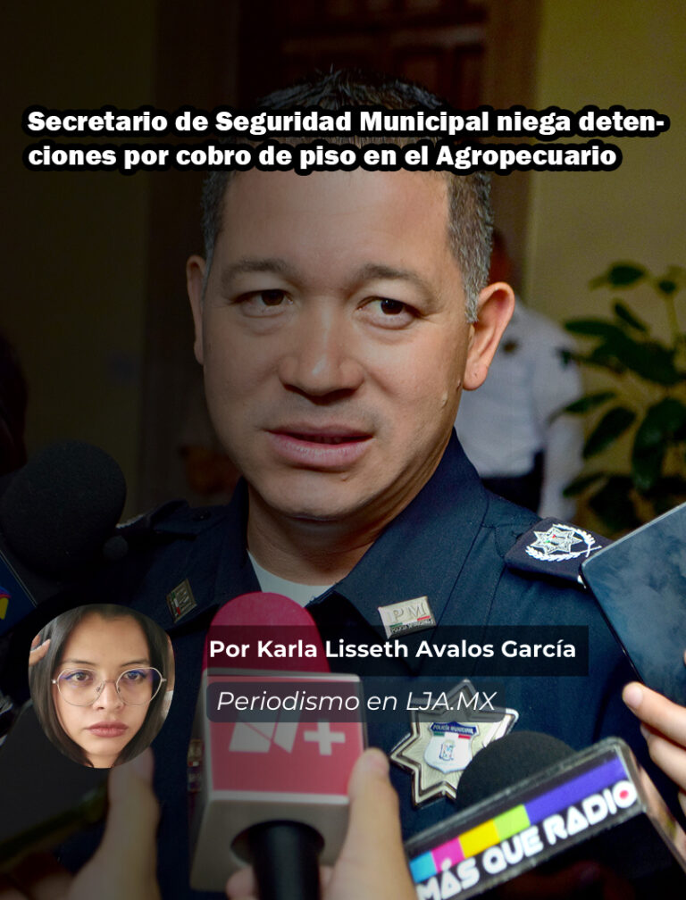Secretario de Seguridad Municipal niega detenciones por cobro de piso en el Agropecuario de Aguascalientes