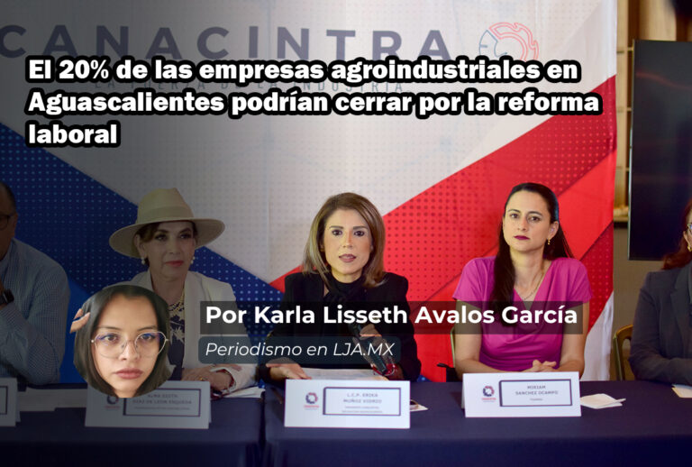 El 20% de las empresas agroindustriales en Aguascalientes podrían cerrar por la reforma laboral