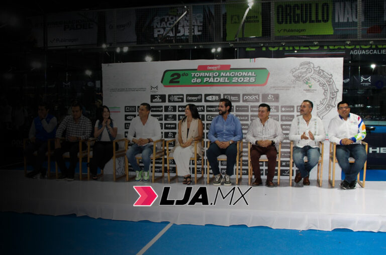 Más de 600 jugadores del país participan en el Segundo Nacional de Pádel 2025, en Aguascalientes