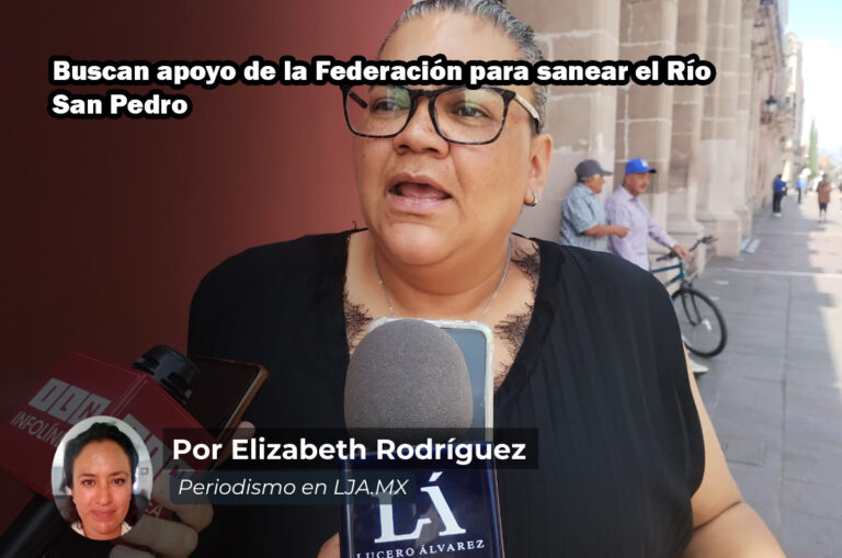 Buscan apoyo de la Federación para sanear el Río San Pedro en Aguascalientes