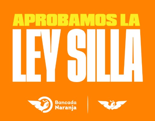 Movimiento Ciudadano celebra triunfo con la Ley Silla
