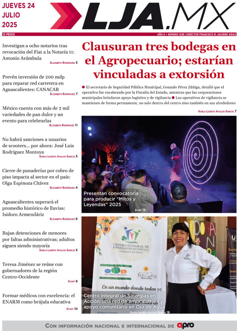 Clausuran tres bodegas en el Agropecuario; estarían vinculadas a extorsión y más en LJA.MX, edición 24/7/2025