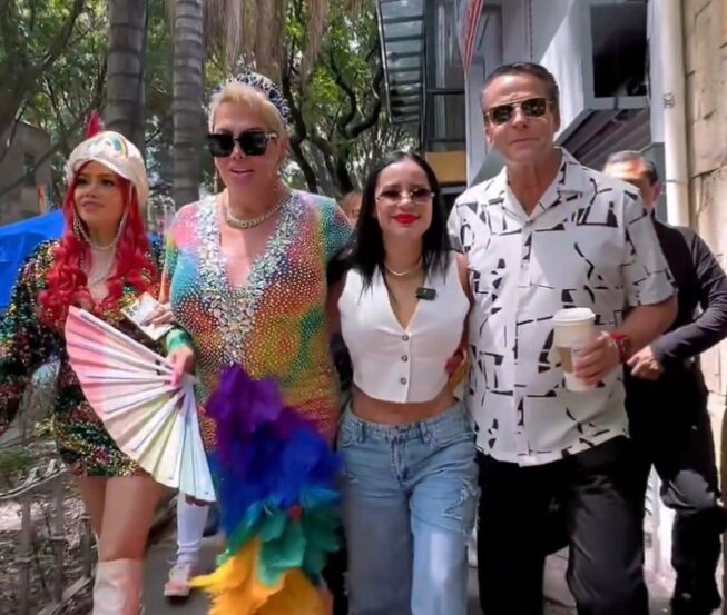 Figuras con historial anti-LGBT+ aparecen en el Pride CDMX