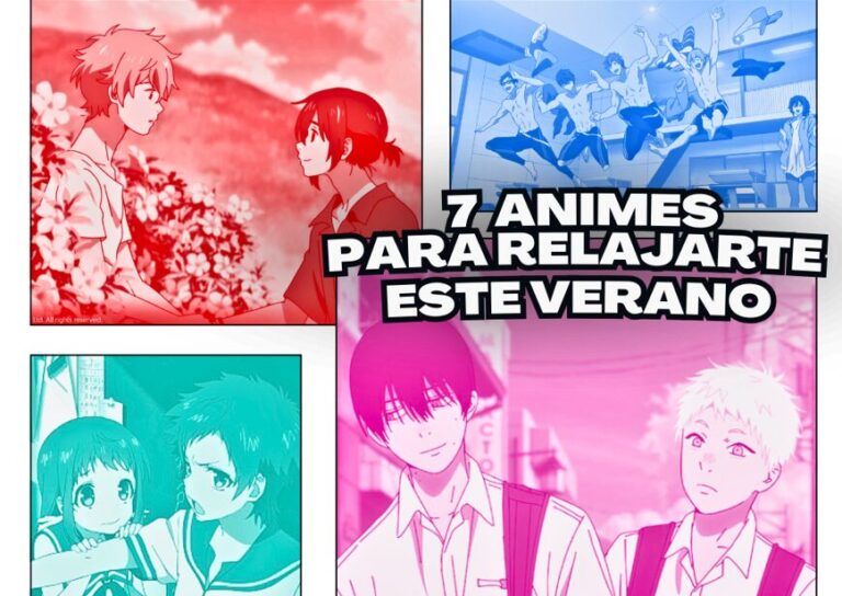 7 animes para relajarte este verano