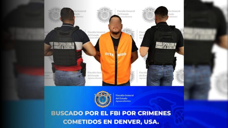 Fiscalía de Aguascalientes cumplimenta orden de aprehensión por abuso sexual infantil y abuso sexual