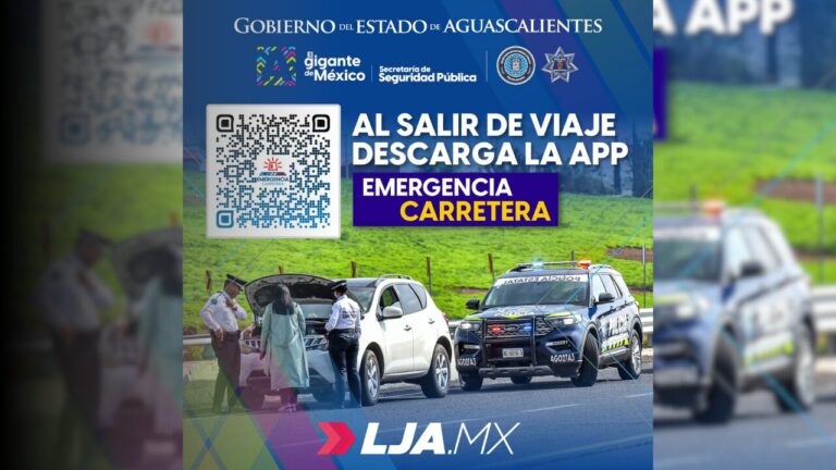 Invitan a descargar la app “Emergencia Carretera” para viajar más seguro