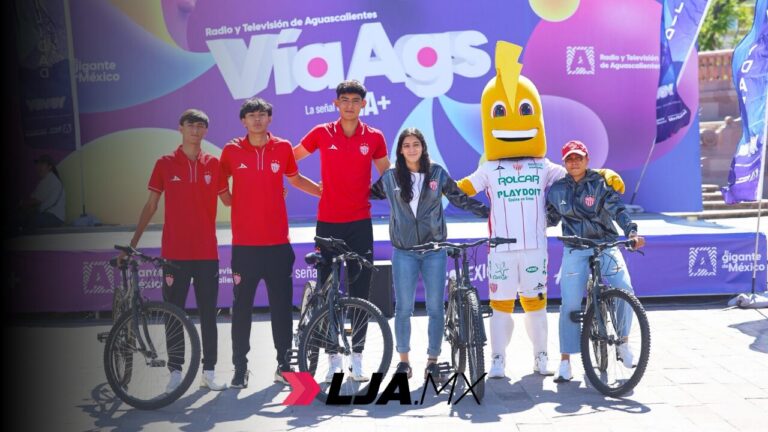 Necaxa presente en el evento “Vía Ags” 