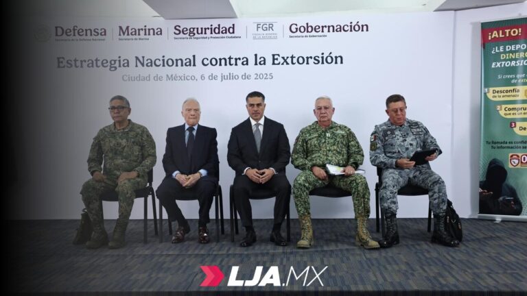 Gobierno de México lanza estrategia nacional contra la extorsión