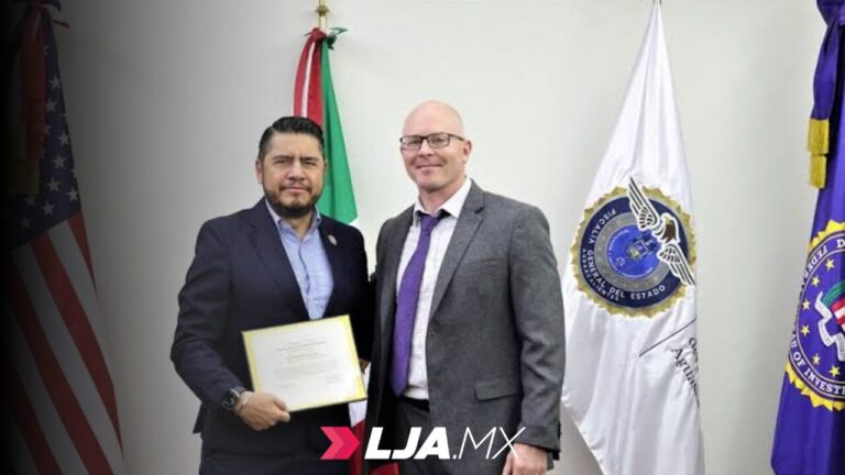 Reconoce el FBI a elementos de la Fiscalía de Aguascalientes por captura de fugitivo internacional