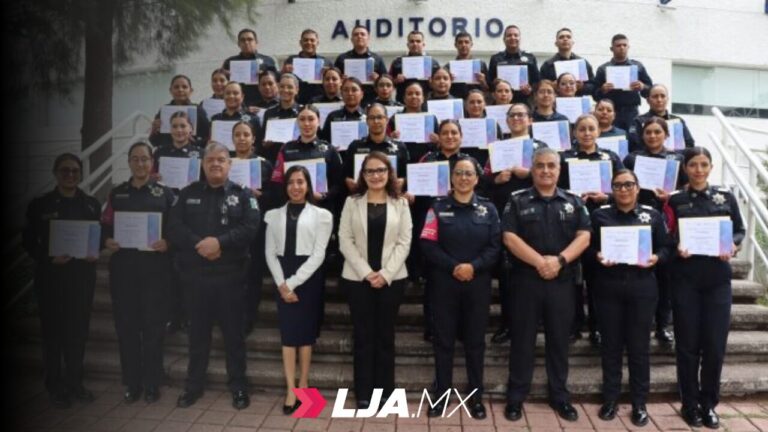 Policía Rosa estatal y municipal fortalece sus habilidades para atender a mujeres en Aguascalientes