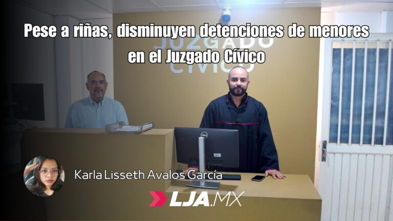 Pese a riñas, disminuyen detenciones de menores en el Juzgado Cívico