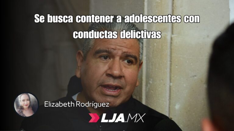Se busca contener a adolescentes con conductas delictivas