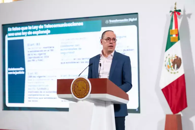 “Ni espía, ni censura”: el gobierno de Sheinbaum defiende la nueva Ley de Telecomunicaciones