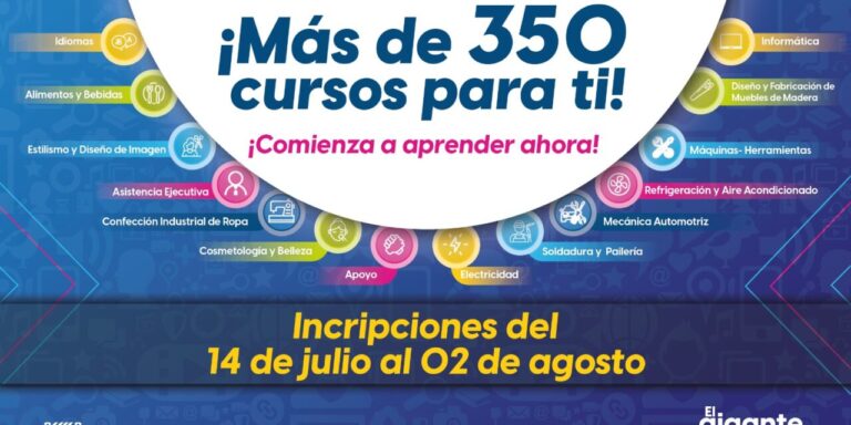 Abren inscripciones para cursos de capacitación en Aguascalientes