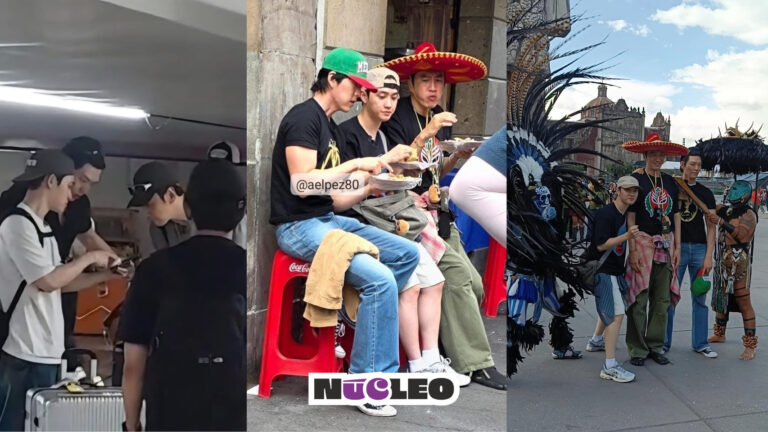 Estos actores coreanos llegaron a México para grabar un programa de TV