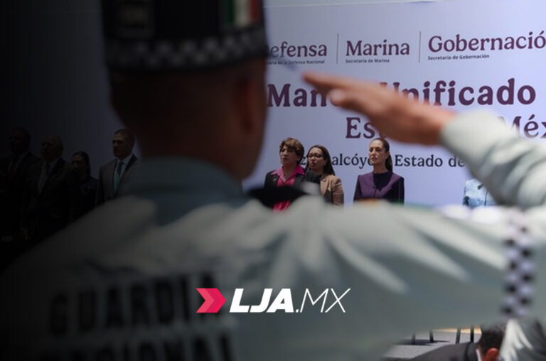 Presidenta presenta Mando Unificado de la Zona Oriente del Estado de México que ha logrado una reducción del 14% en homicidios dolosos