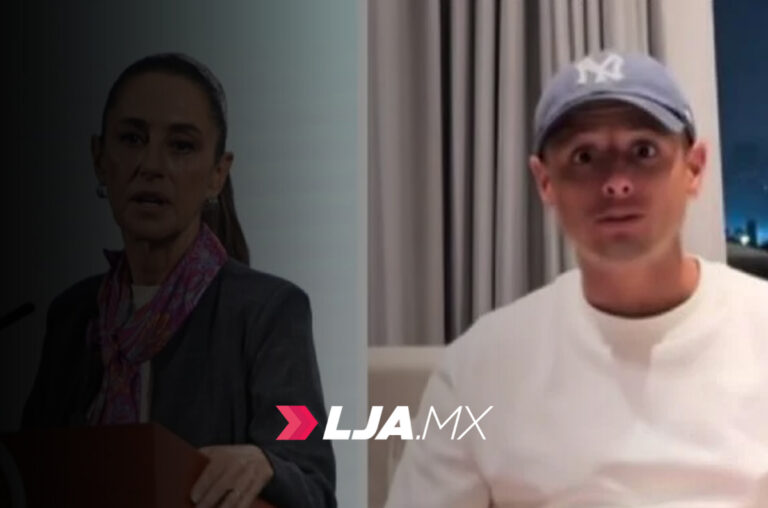 Sheinbaum critica declaraciones del “Chicharito”: “Es una idea muy machista”