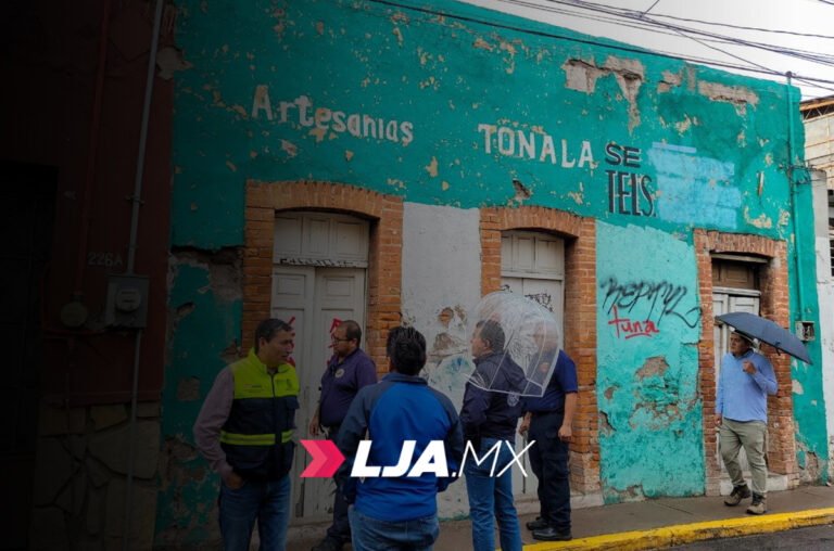 Intensifican supervisión de fincas antiguas en Aguascalientes para evitar riesgos en temporada de lluvias