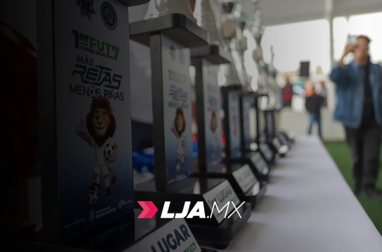 Alcalde de Aguascalientes clausura primer torneo fútbol 7 “Más Retas Menos Riñas”