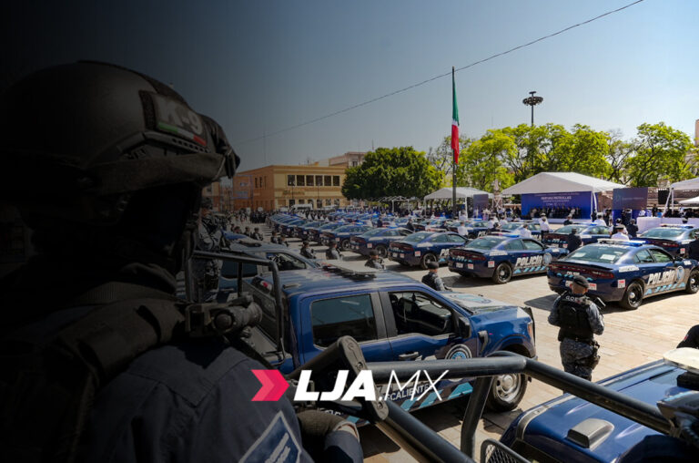 Con más patrullas se fortalece la seguridad de las familias de Aguascalientes