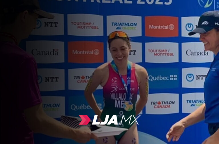 Kenia Villalobos conquista el oro en Serie Mundial de Paratriatlón en Canadá