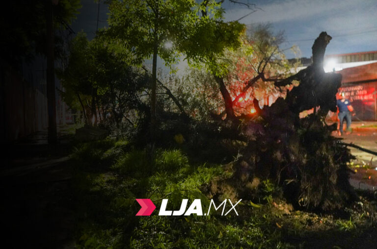 Alcalde de Aguascalientes Leonardo Montañez encabeza atención a reportes tras intensas lluvias