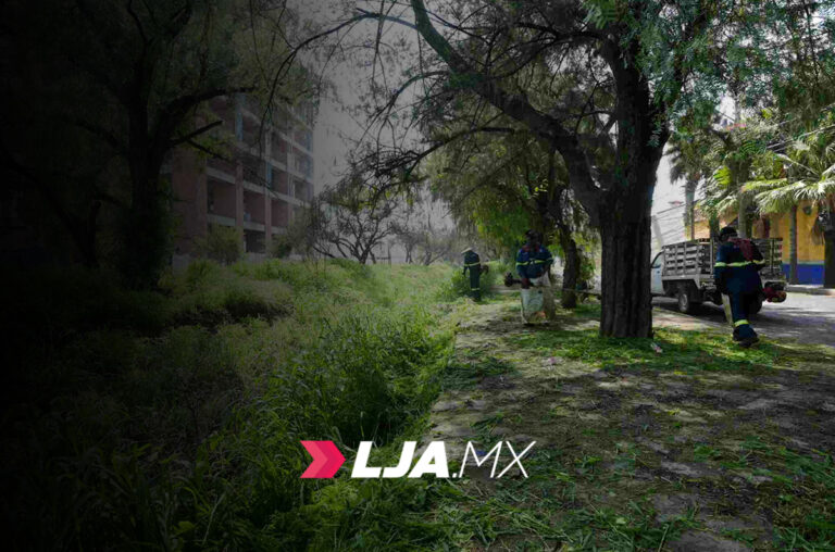 Municipio de Aguascalientes realiza megaoperativo de limpieza y mantenimiento en el arroyo El Molino