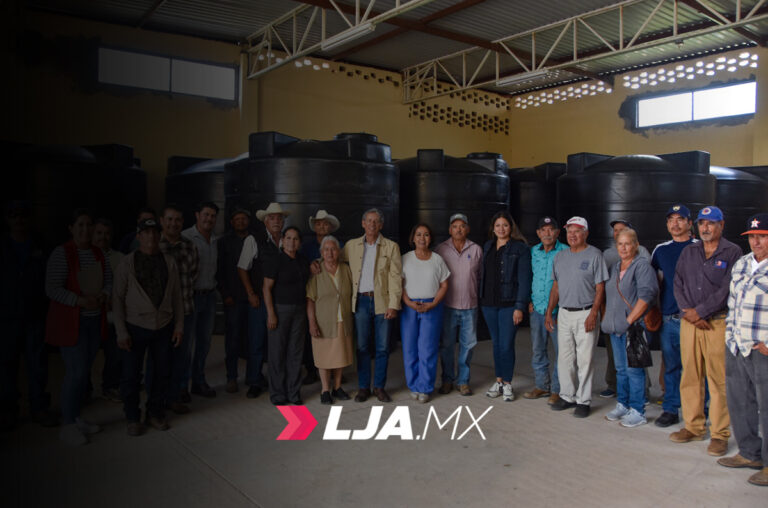 Gobierno del Estado de Aguascalientes apoya a productores con cisternas y equipamiento