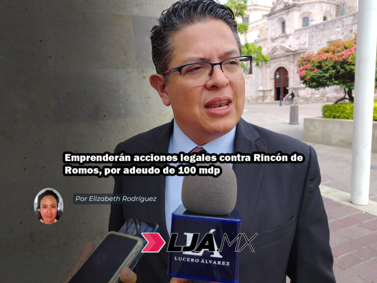 Emprenderán acciones legales contra Rincón de Romos, por adeudo de 100 mdp
