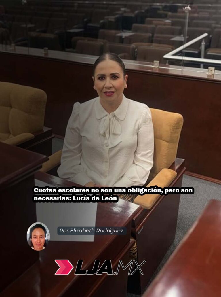 Cuotas escolares no son una obligación, pero son necesarias: Lucía de León