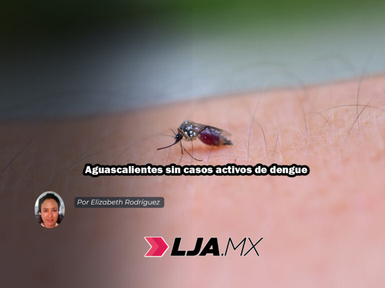 Aguascalientes sin casos activos de dengue