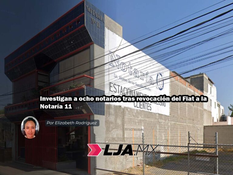 Investigan a ocho notarios en Aguascalientes tras revocación del Fiat a la Notaría 11