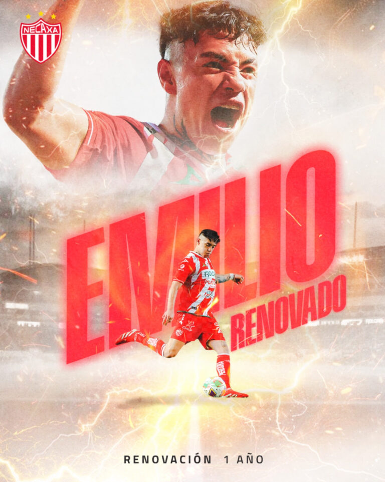 Emilio Lara extendió su préstamo con Club Necaxa