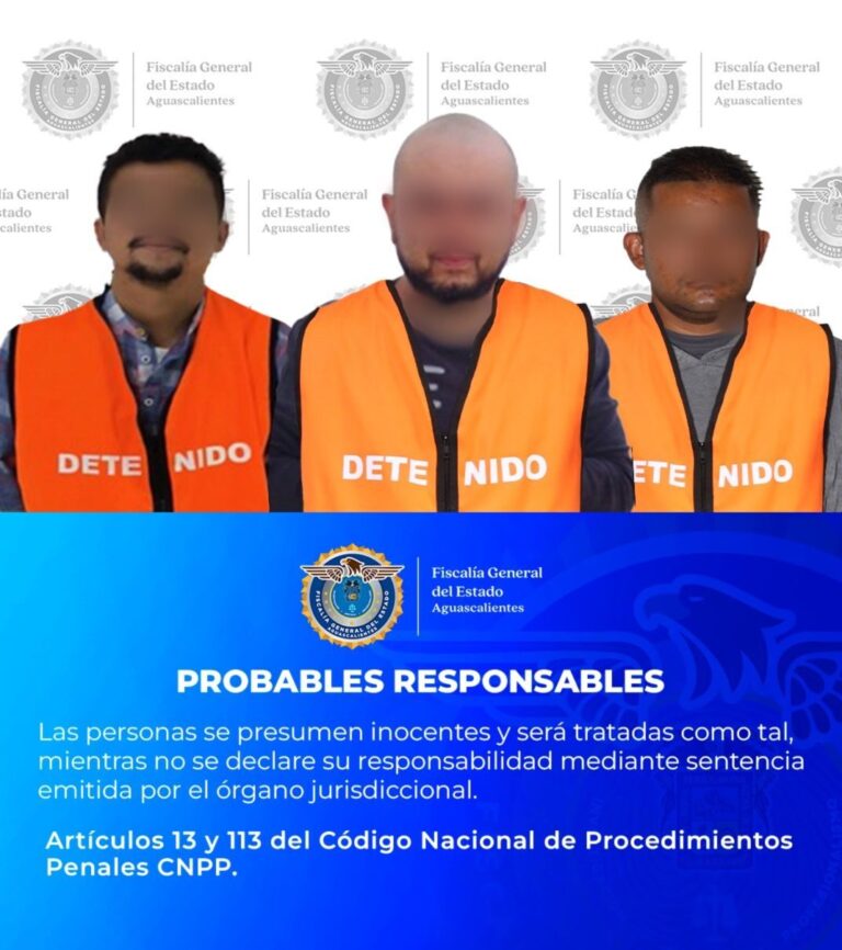 Vinculan a proceso a tres sujetos por extorsión a comerciantes del Agropecuario