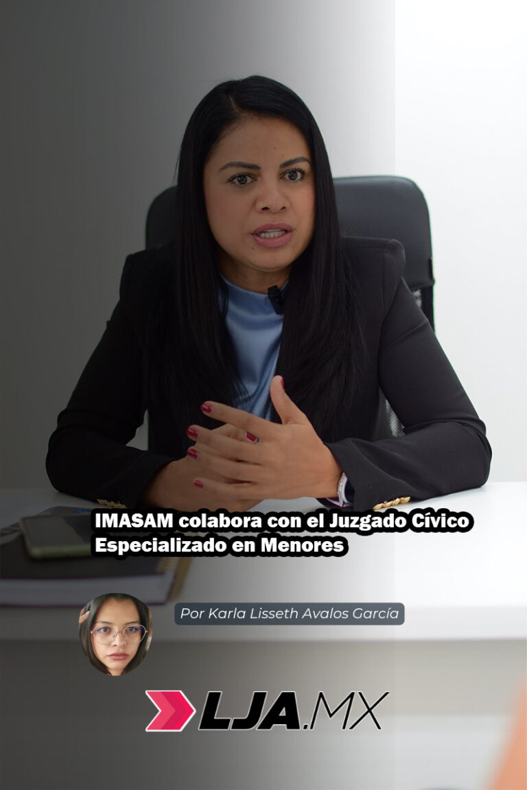 IMASAM colabora con el Juzgado Cívico Especializado en Menores