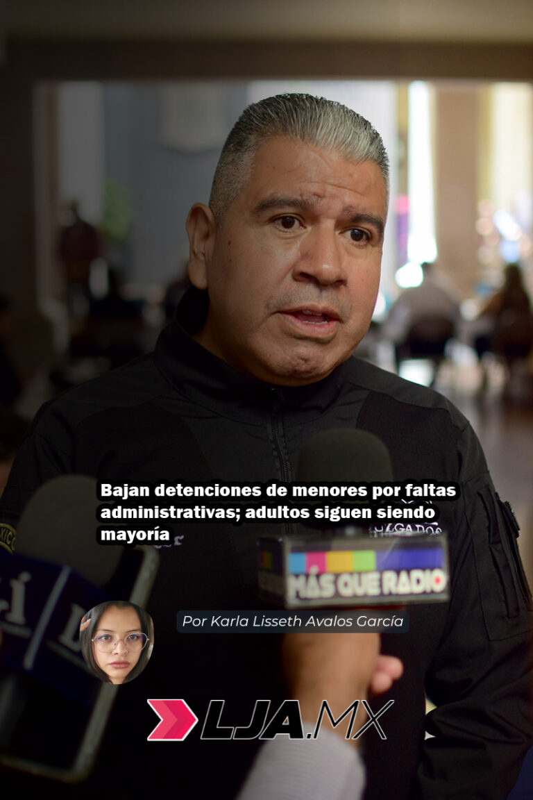 Bajan detenciones de menores en Aguascalientes por faltas administrativas; adultos siguen siendo mayoría