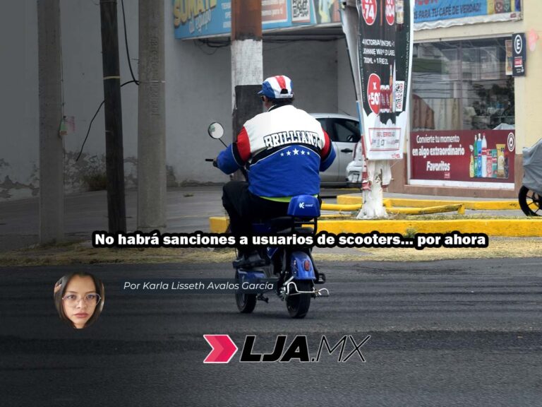No habrá sanciones a usuarios de scooters en Aguascalientes… por ahora