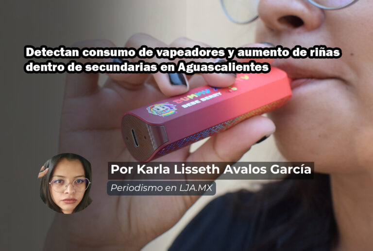 Detectan consumo de vapeadores y aumento de riñas dentro de secundarias en Aguascalientes