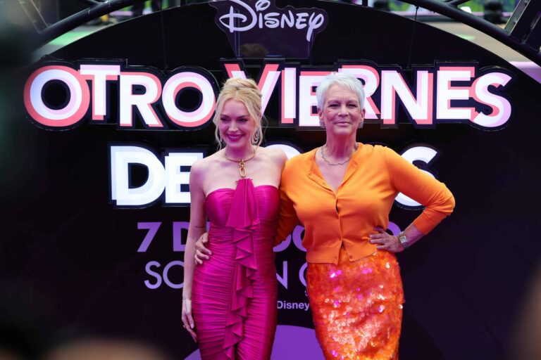 Lindsay Lohan y Jamie Lee Curtis visitan México para la premiere de “Otro viernes de locos”