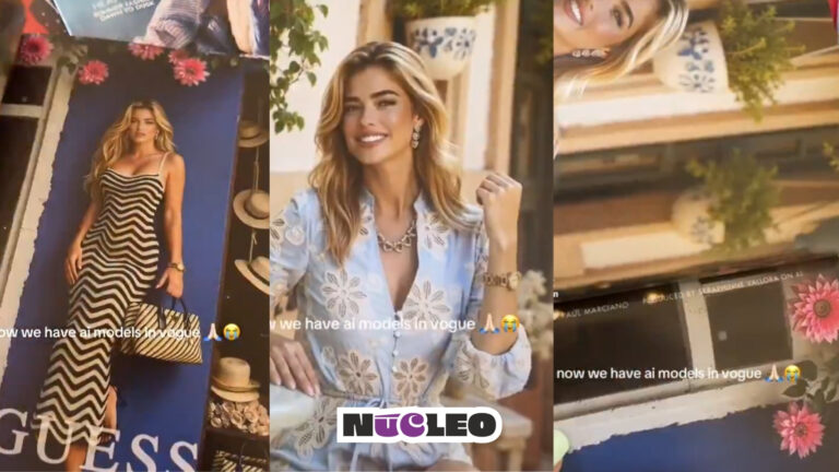 ¿Vogue está usando modelos hechas con Inteligencia Artificial?