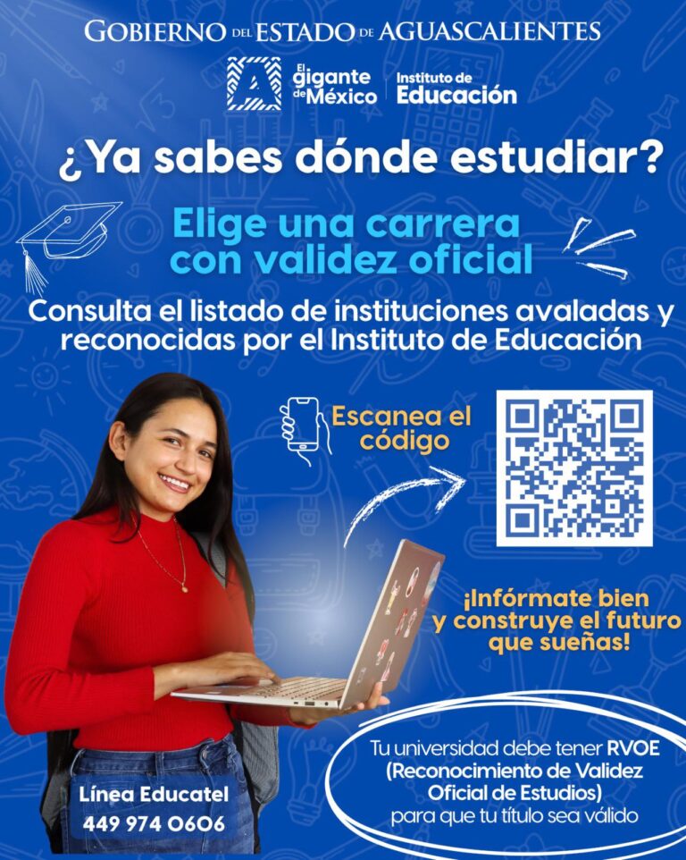 Que tu título valga: consulta las universidades con RVOE en Aguascalientes