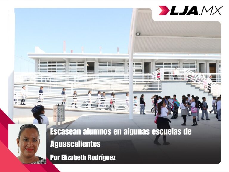 Escasean alumnos en algunas escuelas de Aguascalientes