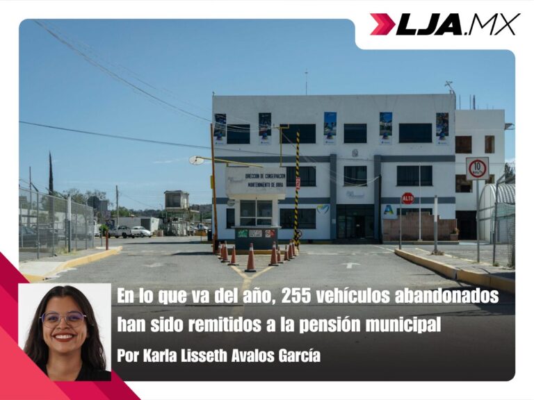 En lo que va del año, 255 vehículos abandonados han sido remitidos a la pensión municipal