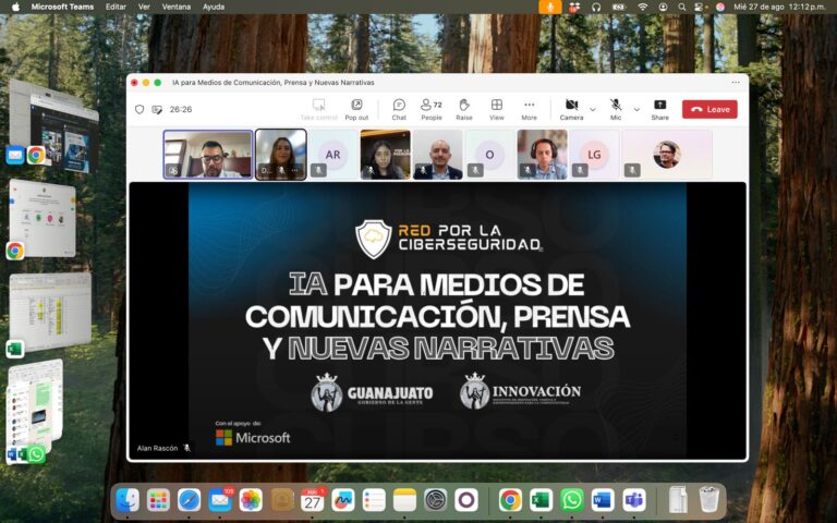 Medios de Comunicación de Guanajuato inician talleres en temas de Inteligencia Artificial