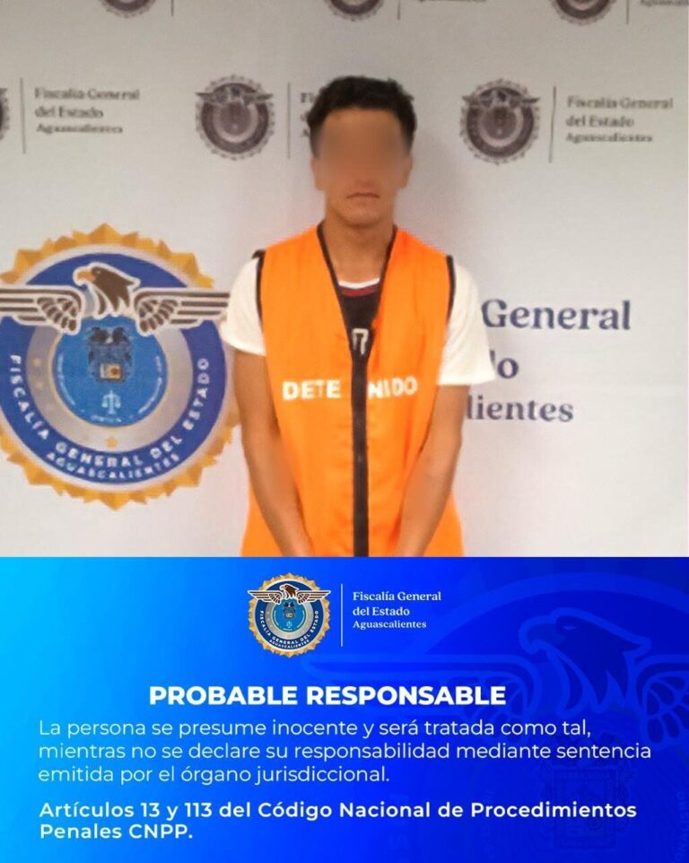 Fiscalía del Estado de Aguascalientes vincula a proceso a blanco prioritario dedicado al robo de vehículos en la entidad